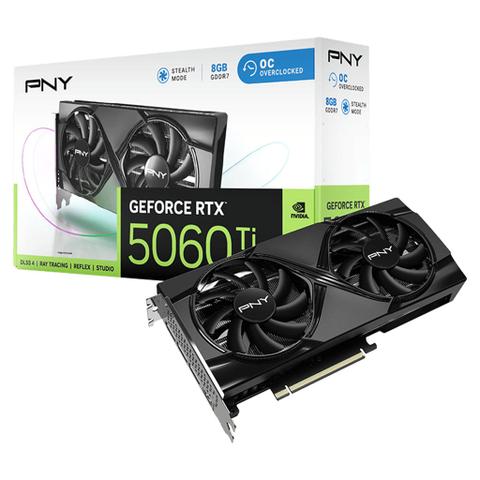PNY GeForce RTX 5060 Ti Dual Fan OC 8GB Video Card
