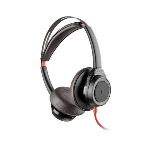 Poly Plantronics Blackwire 7225 ANC USB-C Headset - Black