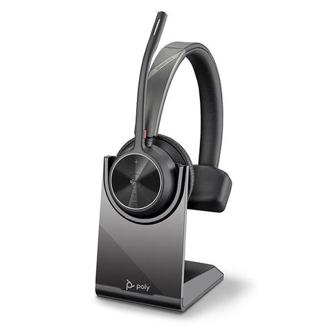 HP Poly Voyager 4310 MS Mono Bluetooth Business Headset (Stand & USB Dongle)