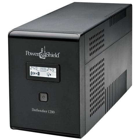 PowerShield Defender Line Interactive UPS 1200VA 720W AVR Australian Outlets
