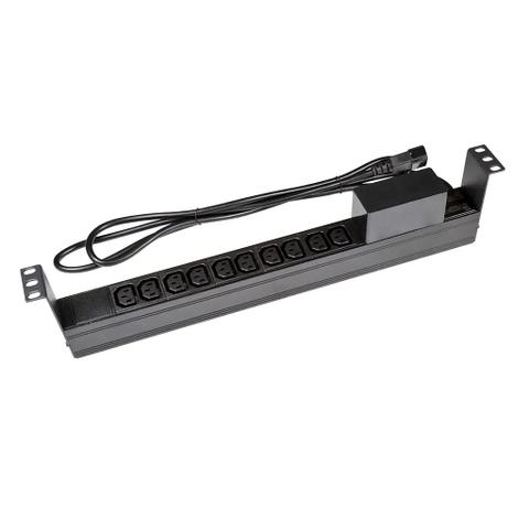 PowerShield 10A10H Horizontal PDU with 10-Outlet IEC C14 Input