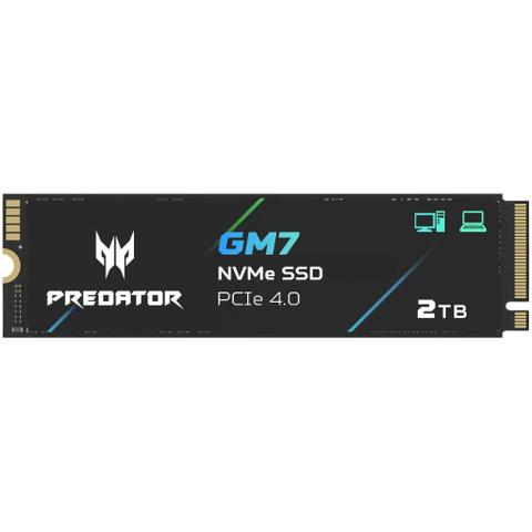 Predator GM7 2TB PCIe 4.0 NVMe M.2 2280 SSD - 7200/6300MB/s