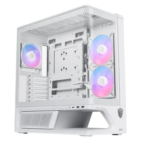 MSI MPG VIXTA 300R PZ Tempered Glass Mid-Tower ATX Case - White