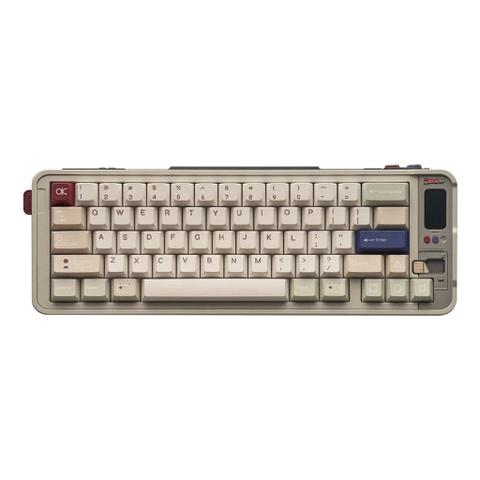 Qwertykeys QK65 MK3 Prebuilt Wireless Mechanical Keyboard (Retro Console)
