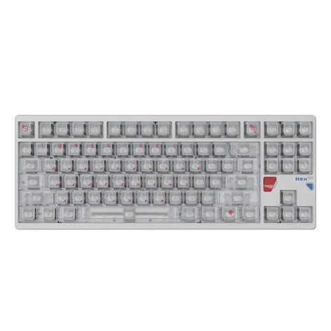 Qwertykeys QK & ATK HEX80 8K HE Wired Magnetic Custom Keyboard (Spray-coated Spark)