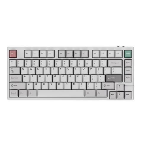 Qwertykeys x Neo Studio Neo75 Prebuilt Wireless Mechanical Keyboard - Spray-coated White