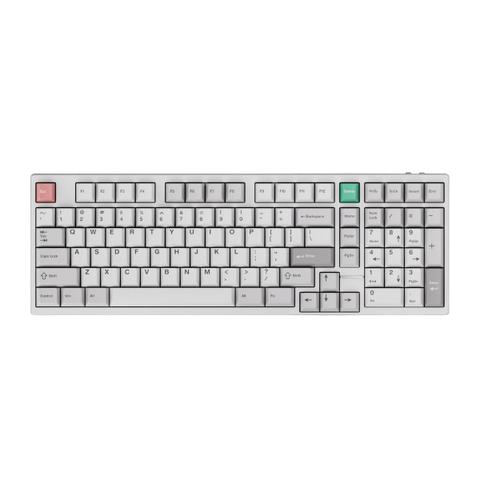 Qwertykeys x Neo Studio Neo98 Prebuilt Wireless Mechanical Keyboard - Spray-coated White