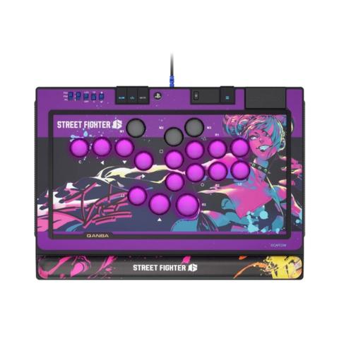 Qanba Sapphire S1 Leverless Arcade Controller - CAPCOM Street Fighter Juri