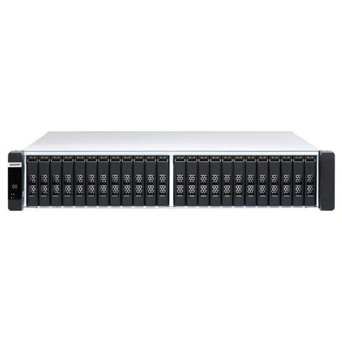 QNAP ES2486dc-2142IT-128G 24-Bay Diskless SAS NAS Intel Xeon 8-Core 128GB RAM