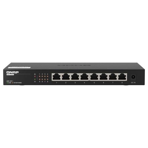 QNAP QSW-1108-8T 8-Port 2.5GbE Unmanaged Desktop Switch