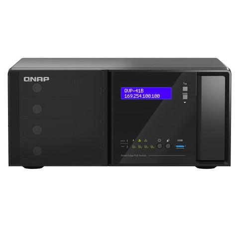 QNAP QVP-41B-8G-P 4-Bay Diskless 20-Port NVR Server X Smart PoE Switch