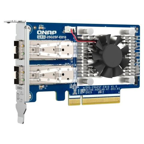 QNAP QXG-25G2SF-E810 Dual-port 25GBE Network Expansion Card