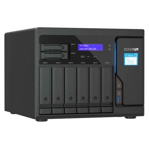 QNAP TS-855X-8G 6-Bay Diskless NAS Atom-C5125 8GB