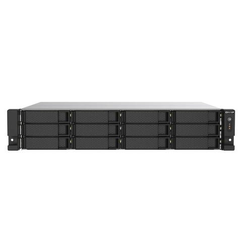 QNAP TS-1273AU-RP-8G 12-Bay Rackmount Diskless NAS Ryzen V1500B 8GB RAM