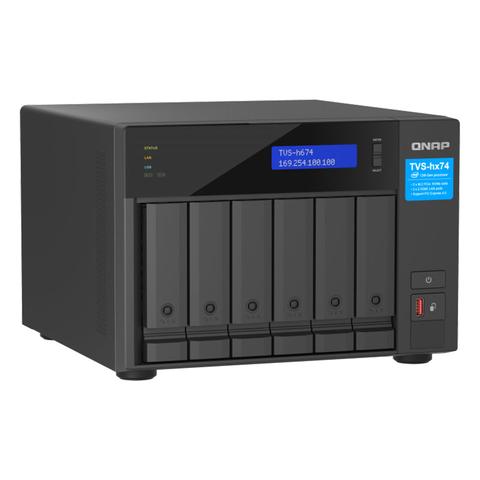 QNAP TVS-H674-I5-32G 6-Bay NAS with i5-12400 CPU and 32GB RAM