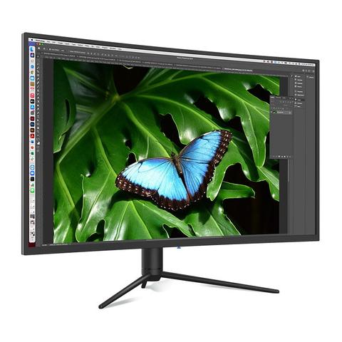 QSM 39" 165Hz WQHD HDR400 FreeSync USB-C Curved VA Gaming Monitor