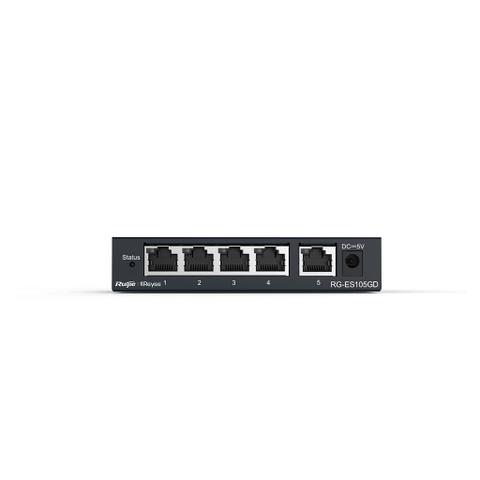 Ruijie RG-ES105GD 5-Port Gigabit Unmanaged Desktop Switch