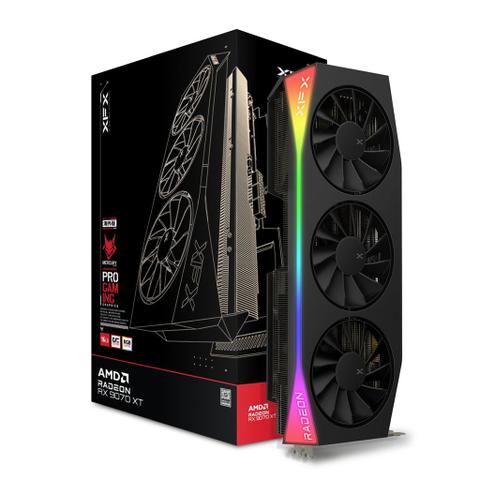 XFX Mercury Radeon RX9070 XT OC Gaming Edition 16GB GDDR6 Video Card