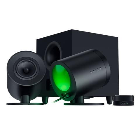Razer Nommo V2 Pro 2.1 USB-C + Bluetooth RGB PC Gaming Speakers with Subwoofer