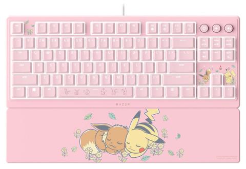 Razer Ornata V3 Tenkeyless Low-Profile Gaming Keyboard - Pikachu/Eevee Edition