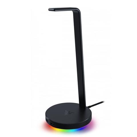 Razer Base Station V2 Chroma 7.1 Surround Sound USB Hub Headset Stand - Black