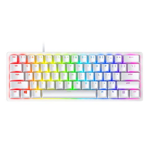 Razer Huntsman Mini Mercury Mechanical Gaming Keyboard - Linear Optical Switches