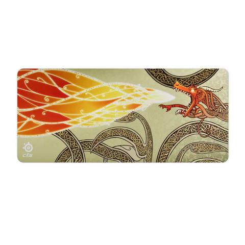 SteelSeries QcK Cloth Gaming Mouse Pad (XXL) - CS2 Dragon Lore Edition (Refurbished)
