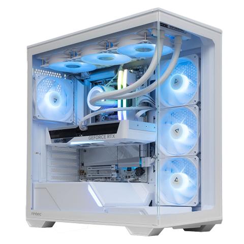 RESPAWN NINJA PRM GHOST WHITE Gaming PC - AMD Ryzen 7 7800X3D & Gigabyte GeForce RTX 5070