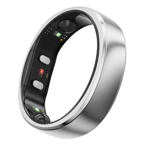 RingConn Gen 2 Air Smart Ring - Size 8 (Galaxy Silver)
