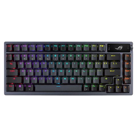 ASUS ROG AZOTH 75% Wireless Custom Gaming Keyboard (Black) (Linear Switches)