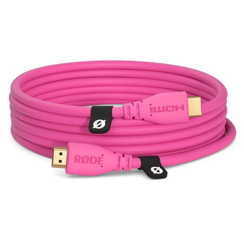 Rode 3m HDMI 2.0 Cable - Pink