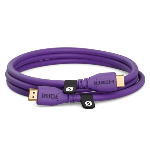 Rode 1.5m HDMI 2.0 Cable - Purple