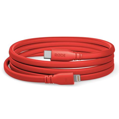 Rode SC19 Red 1.5m USB-C to Lightning Cable