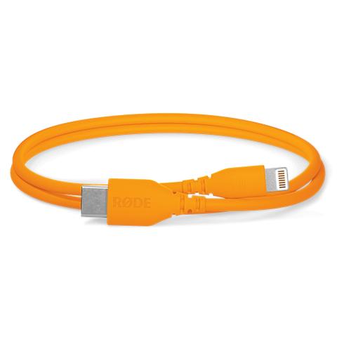 Rode SC21 Orange 30cm USB-C to Lightning Cable