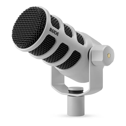Rode PodMic USB and XLR Dynamic Broadcast Microphone - White