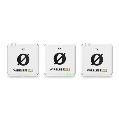 Rode Wireless ME DUAL Ultra-Compact Wireless Microphone System - White