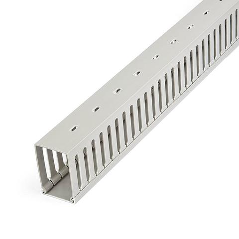 StarTech Open Slot Cable Management Raceway with Cover - 50mm, 75mm, 2m