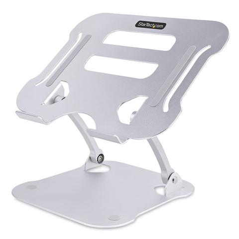 StarTech Aluminium Adjustable Laptop Stand for Desk - Silver