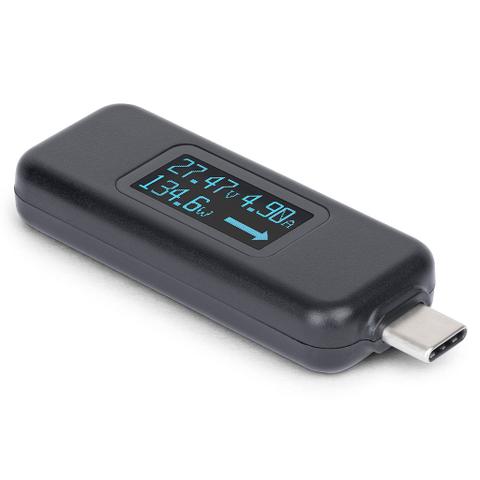 StarTech Bi-Directional USB-C Power Meter Tester