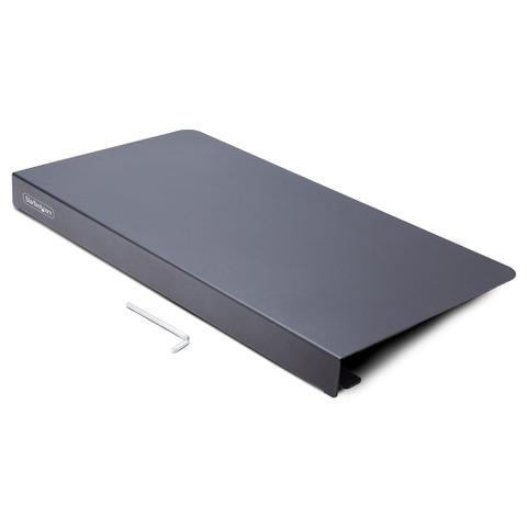 StarTech Clamp-On Steel Desk Corner Sleeve for L-Shaped/Corner Desk - Black