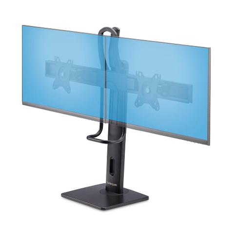 StarTech Crossbar Dual Monitor Mount Desk Stand - 17"-27"