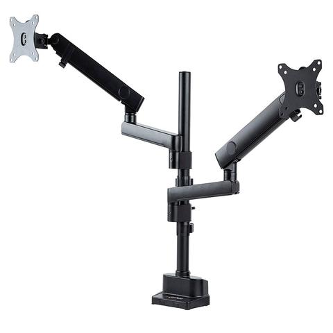 StarTech Desk Mount Dual Monitor Arm 32" VESA Displays - Stackable Arms