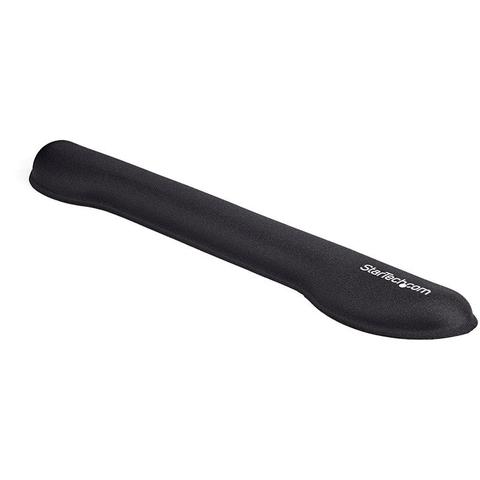 StarTech Foam Keyboard Wrist Rest - Black Ergonomic Typing Support Pad