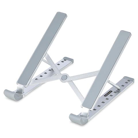 StarTech Foldable Laptop Riser Stand, Portable Ergonomic Laptop Stand