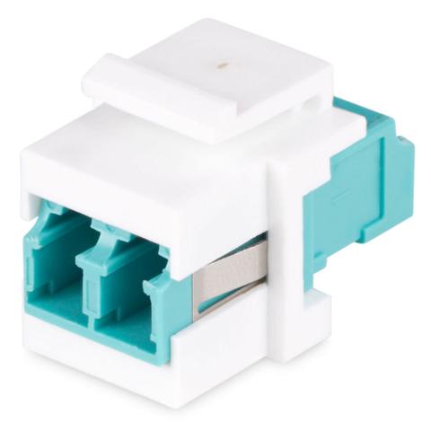 StarTech LC to LC Duplex Fiber Optic LC Keystone Coupler