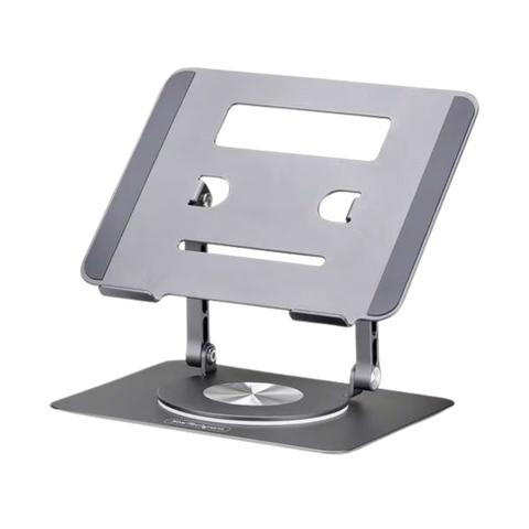 StarTech Portable 360 Swivel Adjustable Aluminum Laptop Riser - 11"-17.3" (Silver)