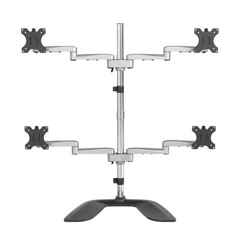 StarTech Quad Monitor Stand - Adjustable 32" VESA Desktop Monitor Mount