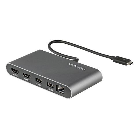 StarTech Thunderbolt 3 Mini Dock - Dual Monitor 4K 60Hz HDMI
