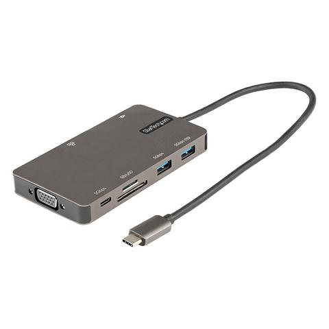 StarTech USB-C Multiport Adapter 4K HDMI/VGA - USB 3.0 Hub/PD 3.0