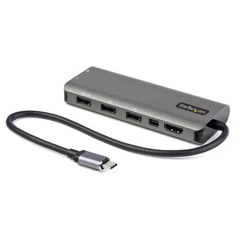 StarTech USB-C HDMI/mDP 4K 60Hz/PD/4x USB Multiport Adapter